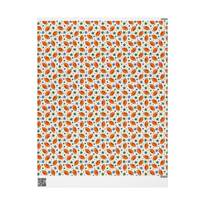 Touchdown Stars Wrapping Paper