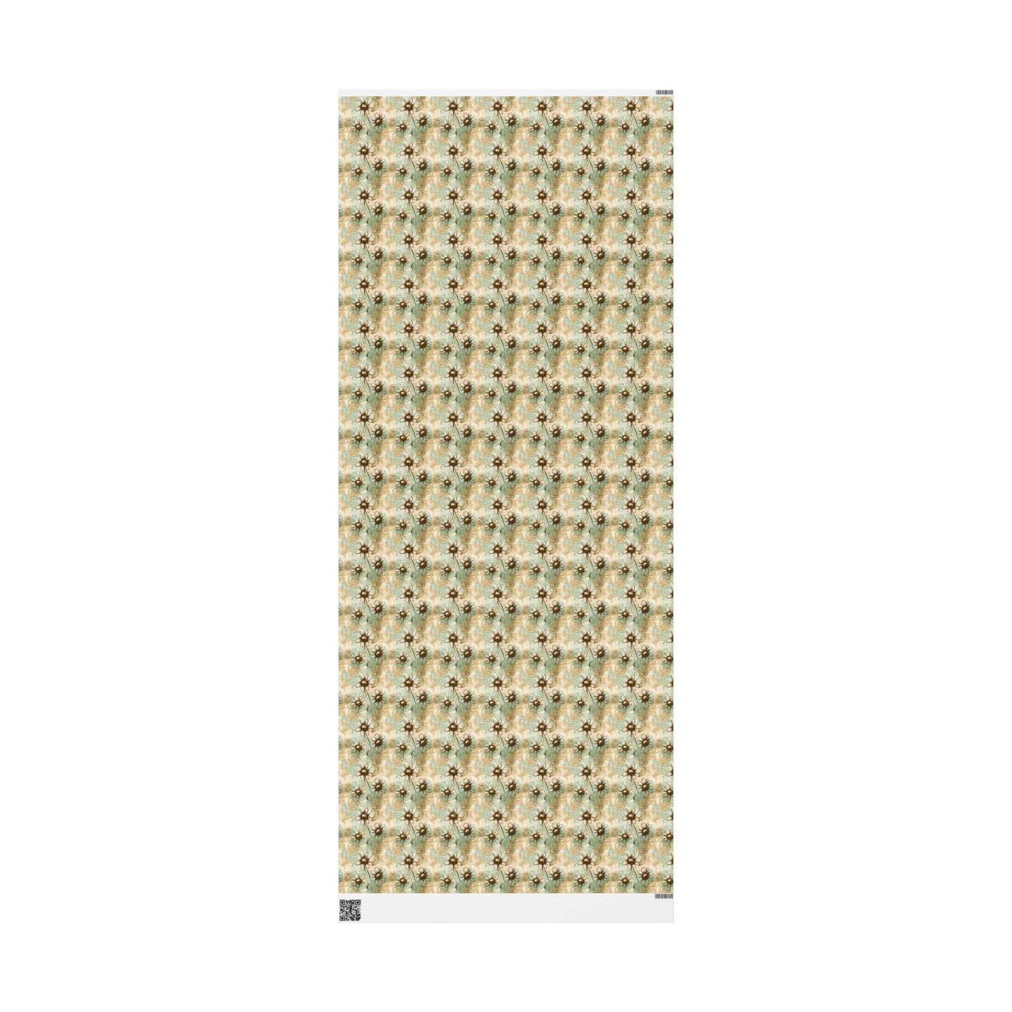 Worn Meadow Daisies Wrapping Paper