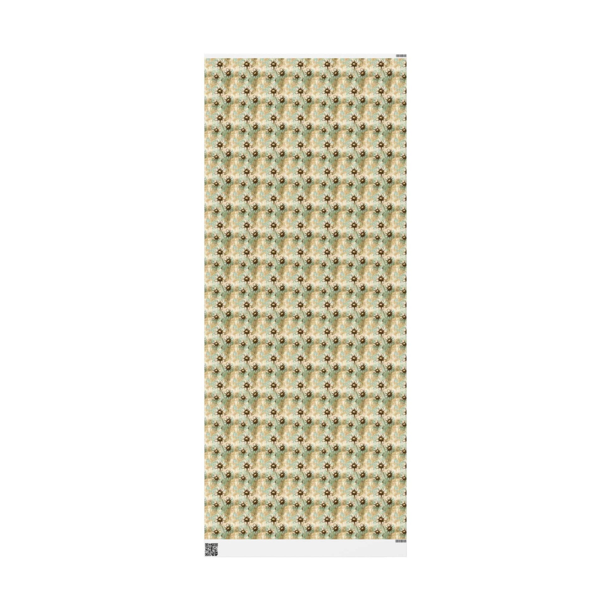 Worn Meadow Daisies Wrapping Paper