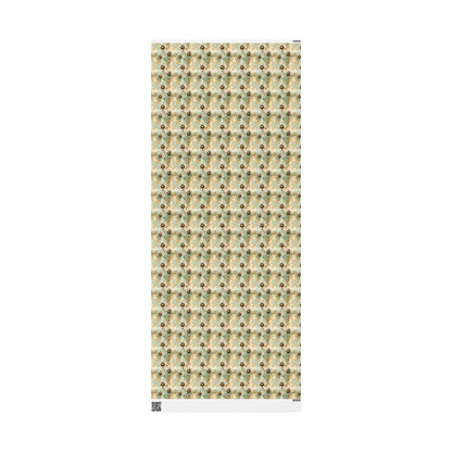 Worn Meadow Daisies Wrapping Paper