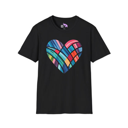 Painted with Love Adult T-shirt