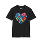 Painted with Love Adult T-shirt
