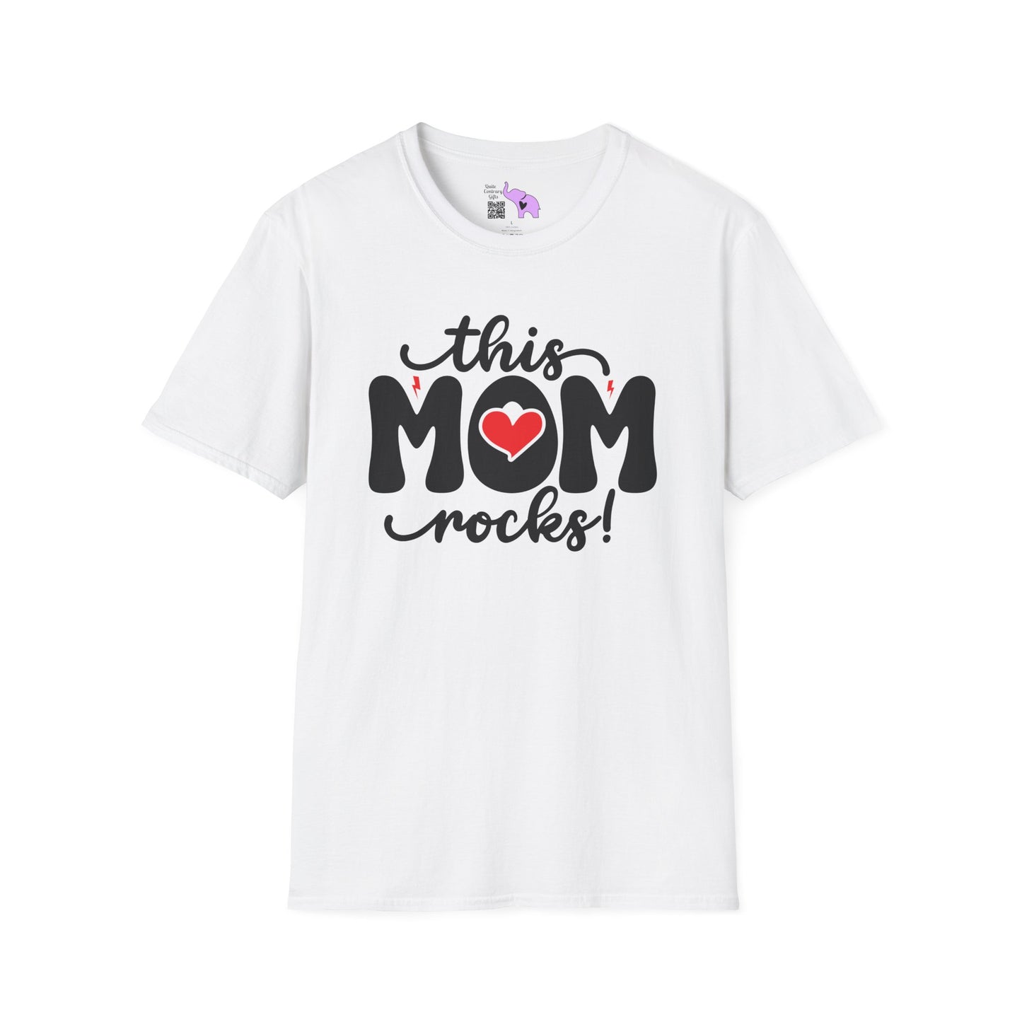 This Mom Rocks Adult T-shirt