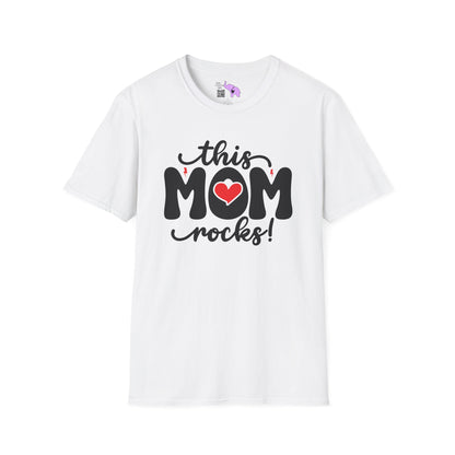 This Mom Rocks Adult T-shirt