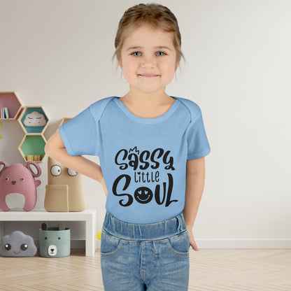 Sassy Little Soul Infant Baby Rib Bodysuit