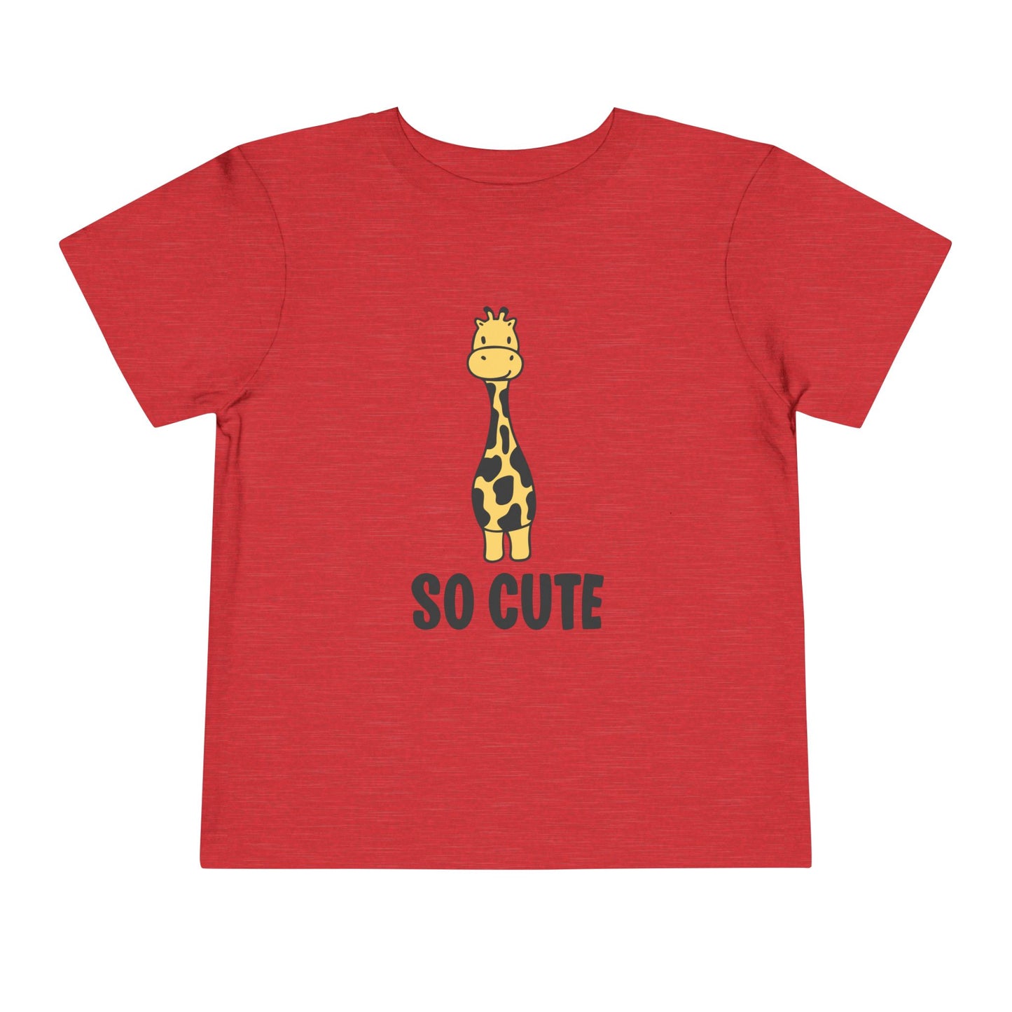 So Cute (Giraffe) Toddler Tee