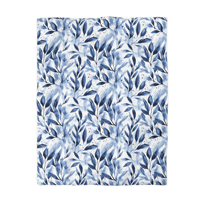 Blue Breeze Microfiber Duvet Cover