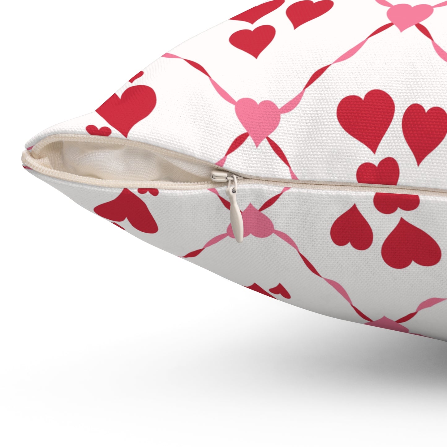 Cupid’s Lattice Throw Pillow