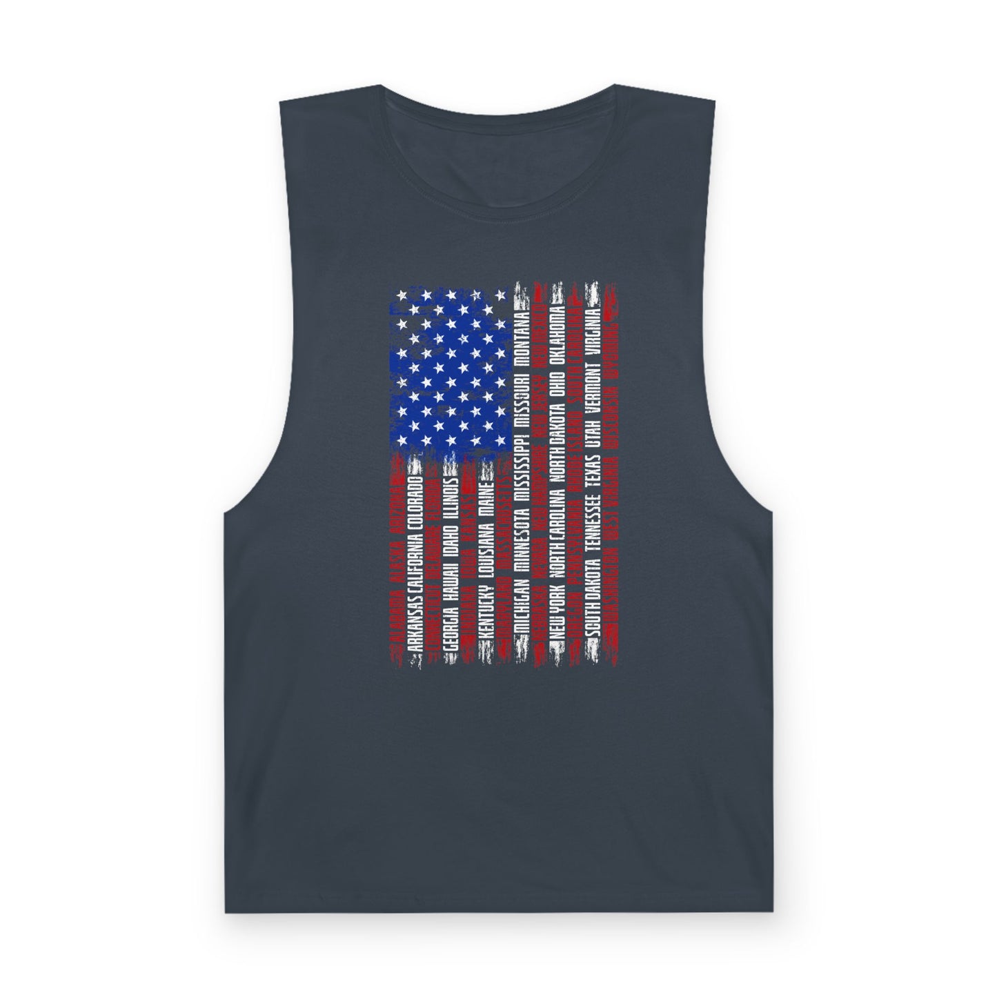 American Flag w/States Tank Top