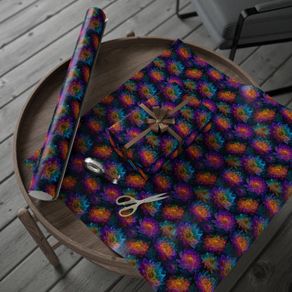 Luminous Lotus Wrapping Paper
