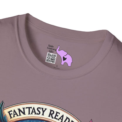 Fantasy Readers Book Club (Dragons) Adult T-shirt