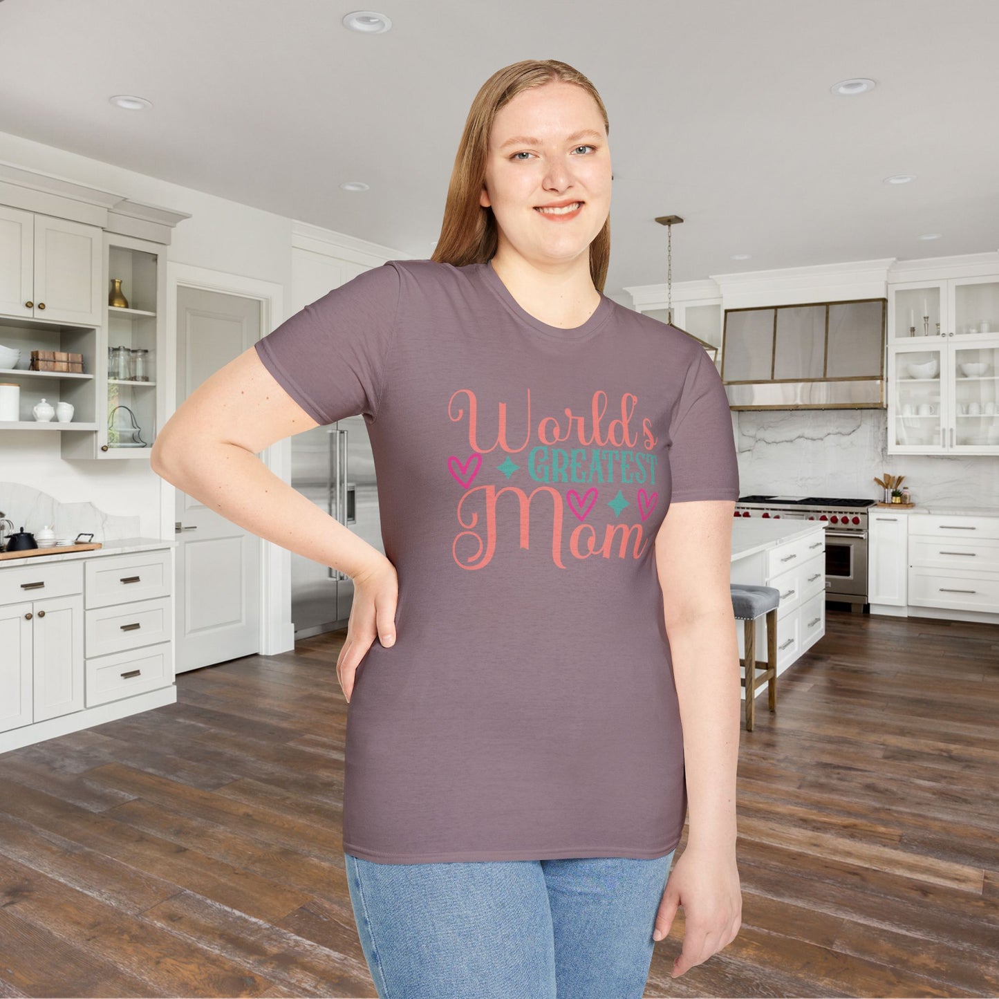 World's Greatest Mom Adult T-shirt
