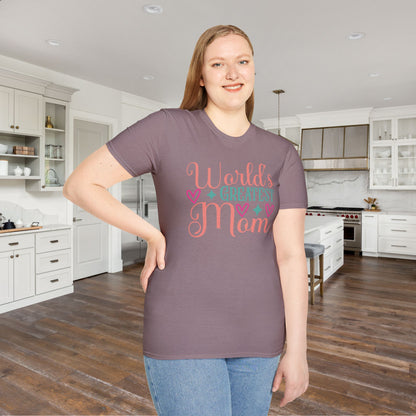 World's Greatest Mom Adult T-shirt
