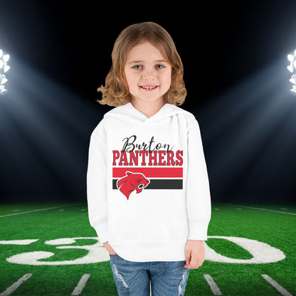 Burton Panthers w/Mascot & Stripes Toddler Hoodie