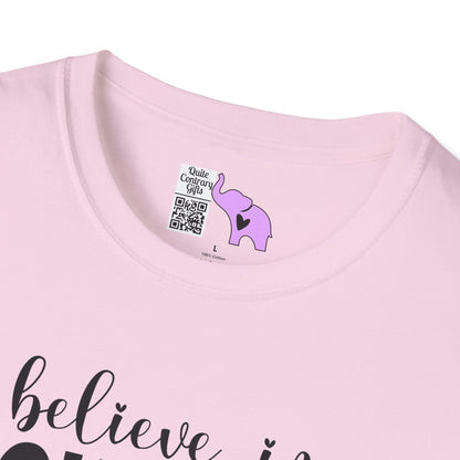 Believe in Yourself Adult T-shirt