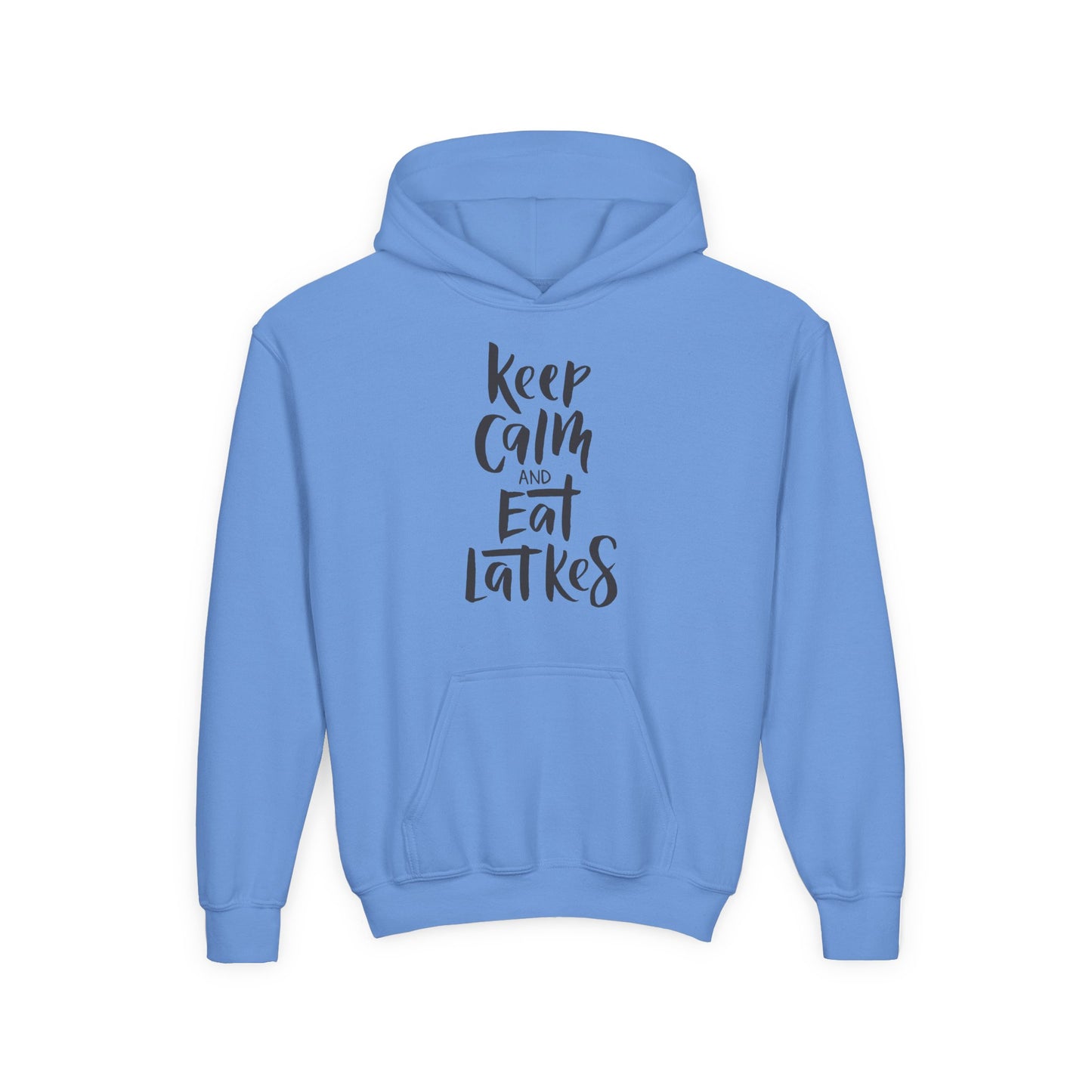 Keep Calm & Eat Latkes Youth Hoodie