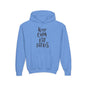 Keep Calm & Eat Latkes Youth Hoodie