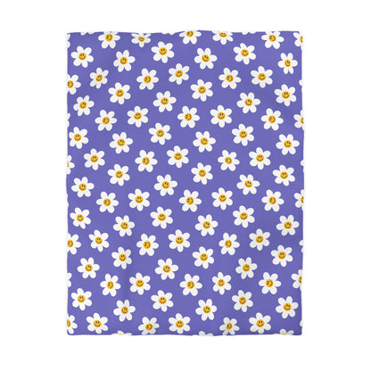 Daisy Grins Microfiber Duvet Cover