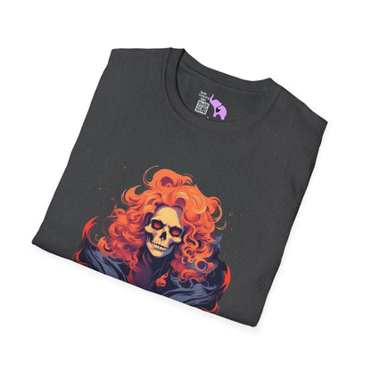 Creepy Ghost 8 Adult T-shirt