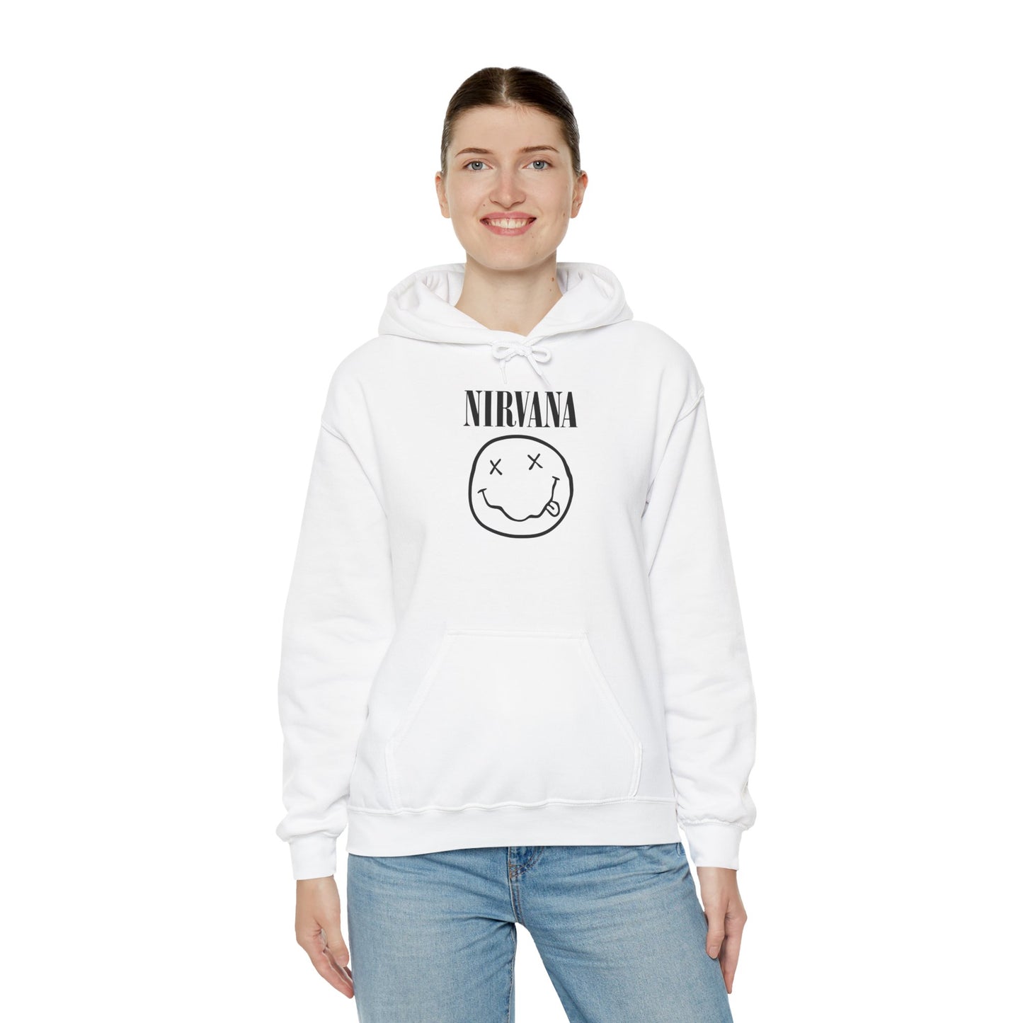 Nirvana Album Cover Adult Heavy Blend™ Hooded Sweatshirt