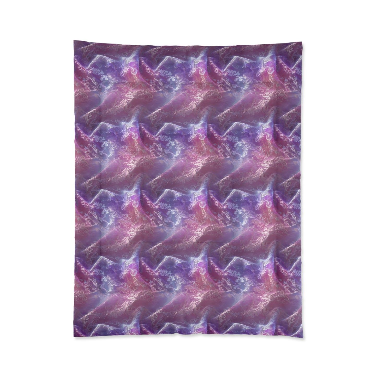 Blush Orchid Sheer & Lace Basic Bedding Set