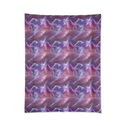 Blush Orchid Sheer & Lace Basic Bedding Set