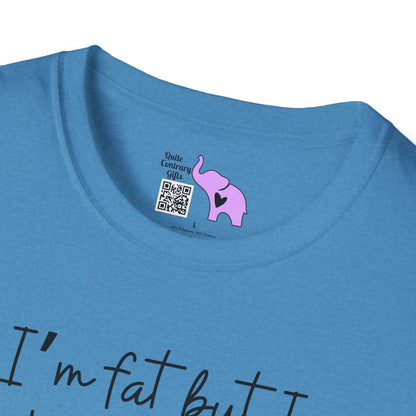 I'm Fat But I Identify as Skinny; I'm Trans-skinny Adult T-shirt