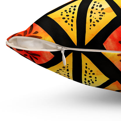 Freedom Flame Throw Pillow
