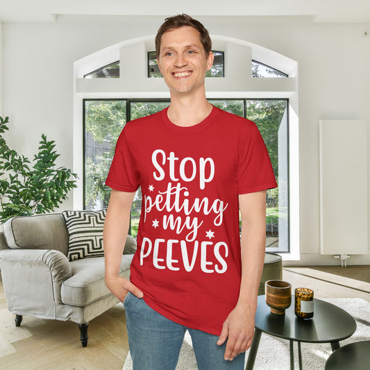 Stop Petting My Peeves (2) Adult T-shirt