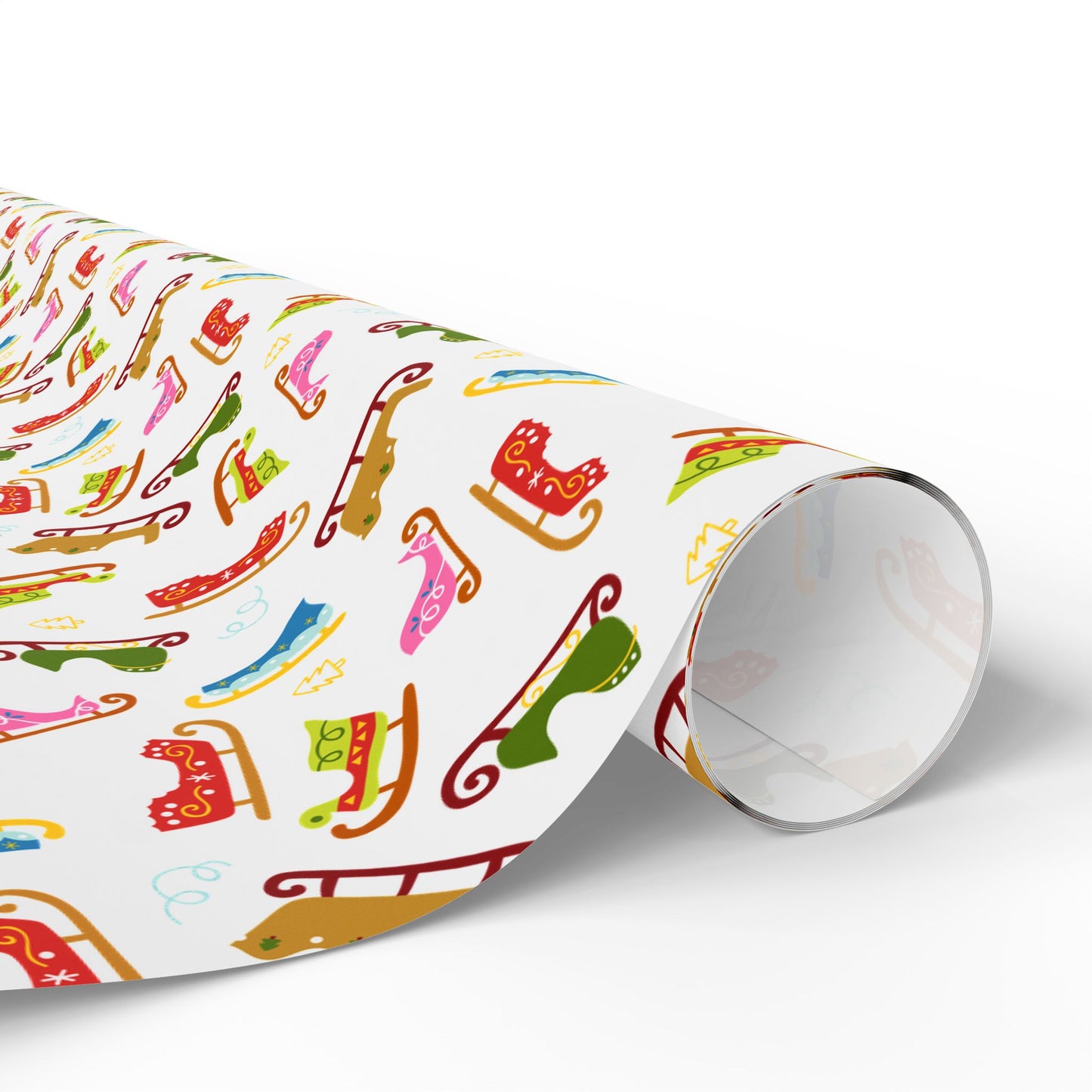 Sleigh Ride Spectacle Wrapping Paper