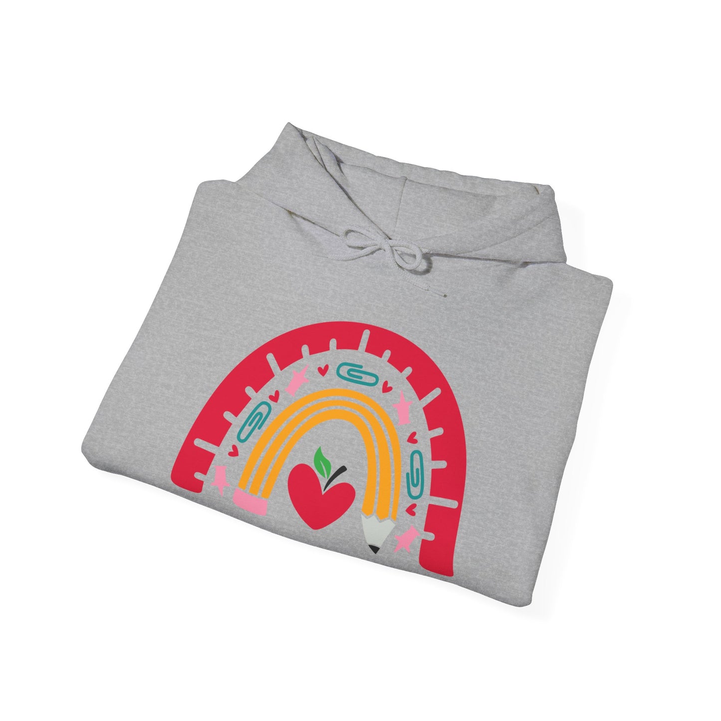 Rainbow Teacher Heavy Blend™ Hooded Sweatshirt