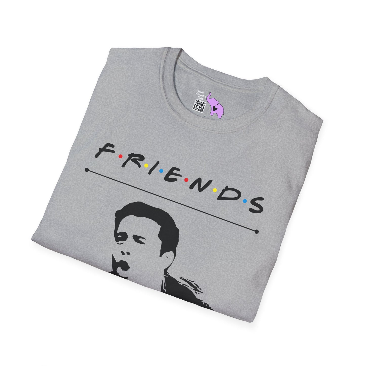 Friends; Joey Doesn't Share Food Adult T-shirt