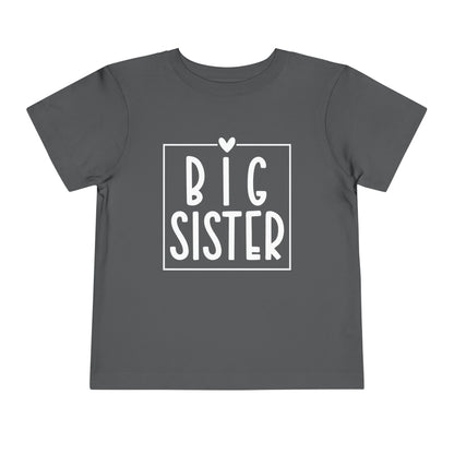 Big Sister (Heart/Box) Toddler Tee