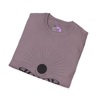 Butterfly w/Sun, Moon, & Stars Adult T-shirt