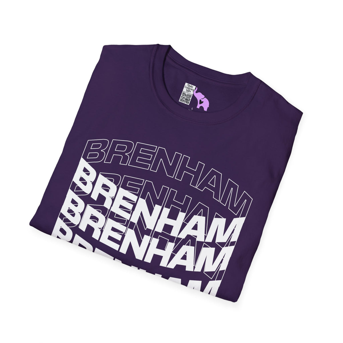Brenham (Triple Arched) Texas Adult T-shirt