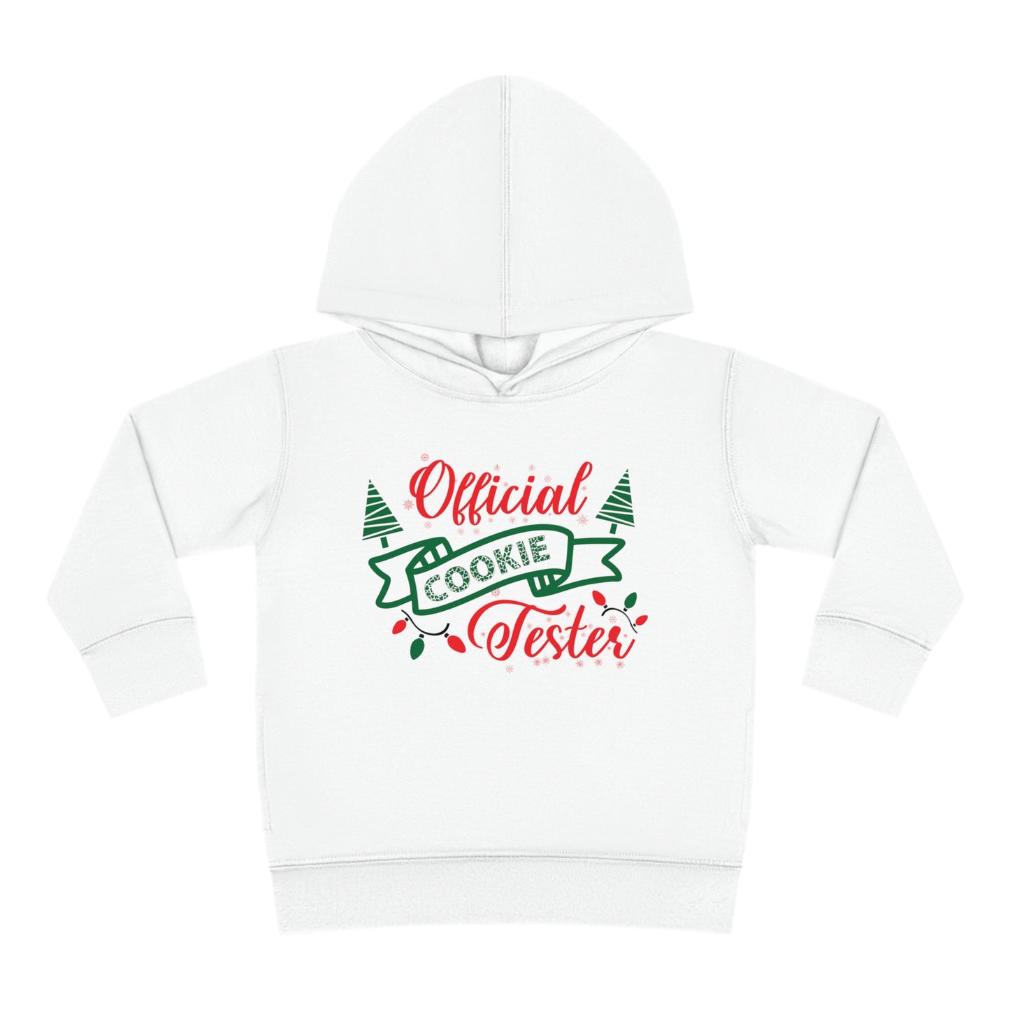 Official Cookie Tester Toddler Pullover Fleece Hoodie