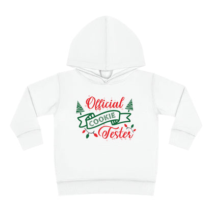 Official Cookie Tester Toddler Pullover Fleece Hoodie