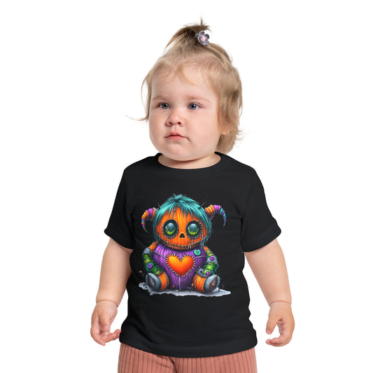Patchwork Pumpkin Heart Infant T-Shirt