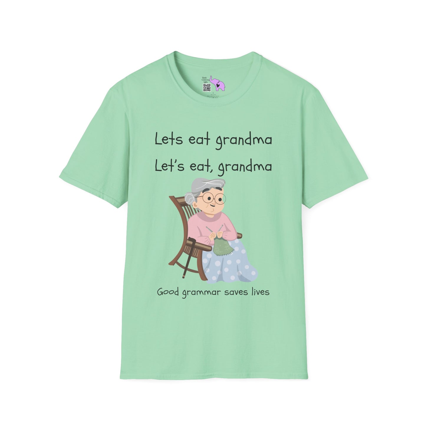 Lets Eat Grandma Good Grammar Saves Lives T-shirt