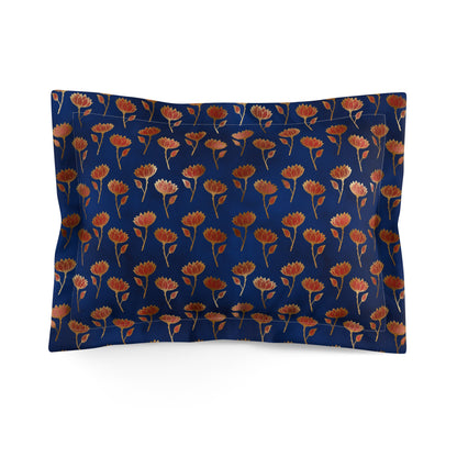 Crimson Luxe Petals Basic Bedding Set