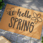 Hello Spring Coconut Fiber Doormat