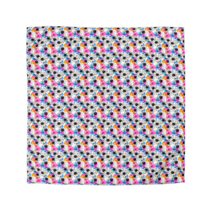 Watercolor Daisy Dream Microfiber Duvet Cover