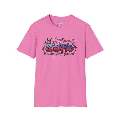 Scorpio Street Art Adult T-shirt