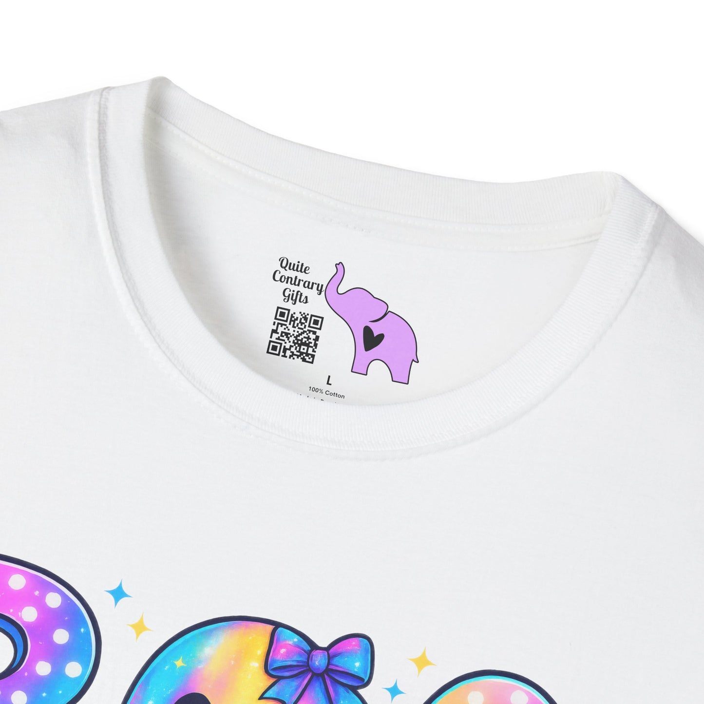 Pastel Boo Adult T-shirt