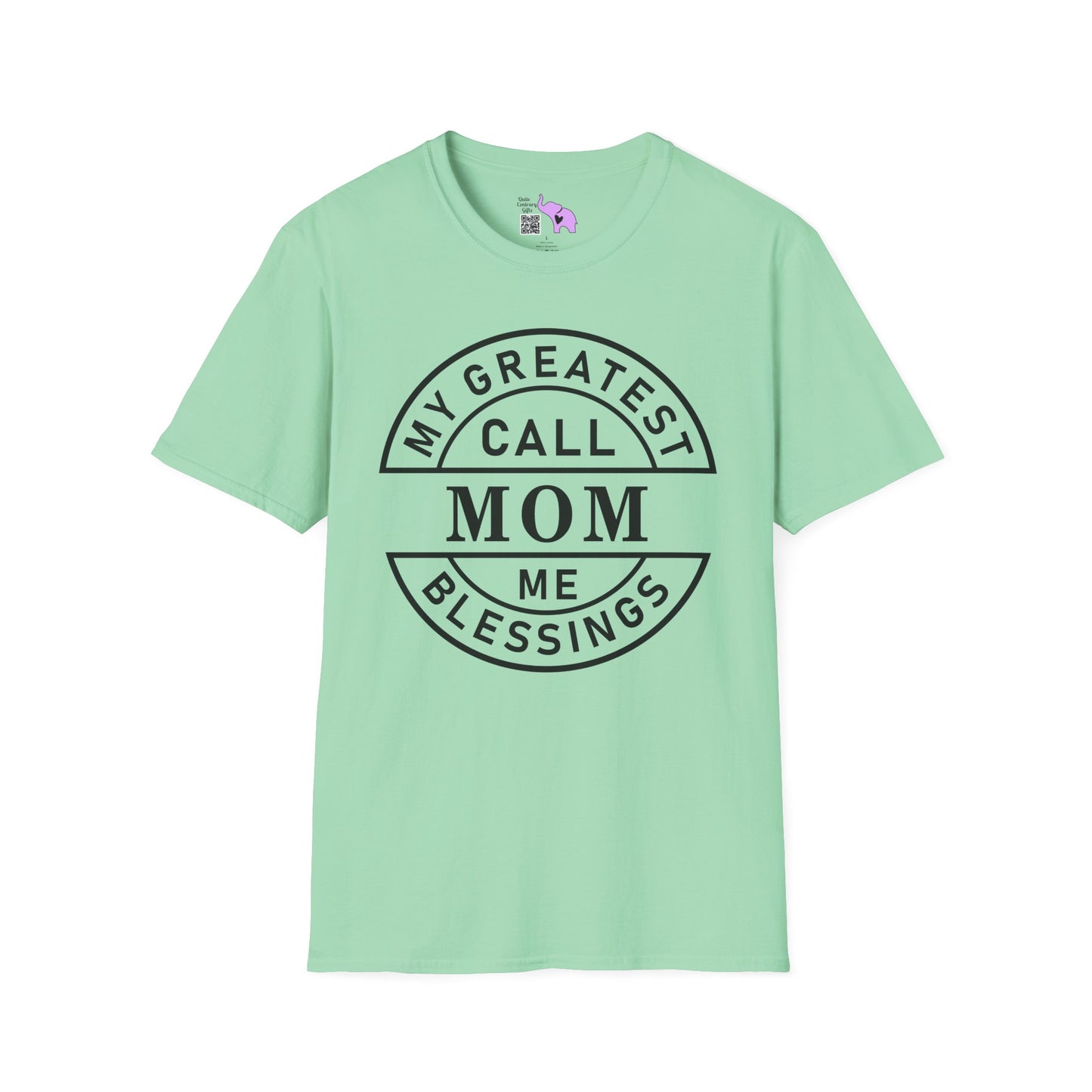 My Greatest Blessings Call Me Mom Adult T-shirt
