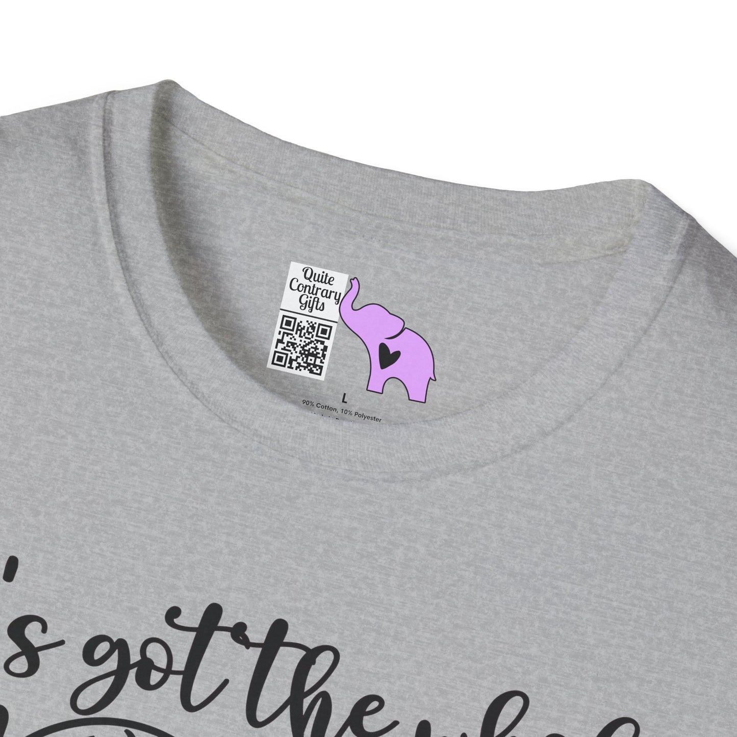 He's Got the Whole World in His Hands (2) Adult T-shirt
