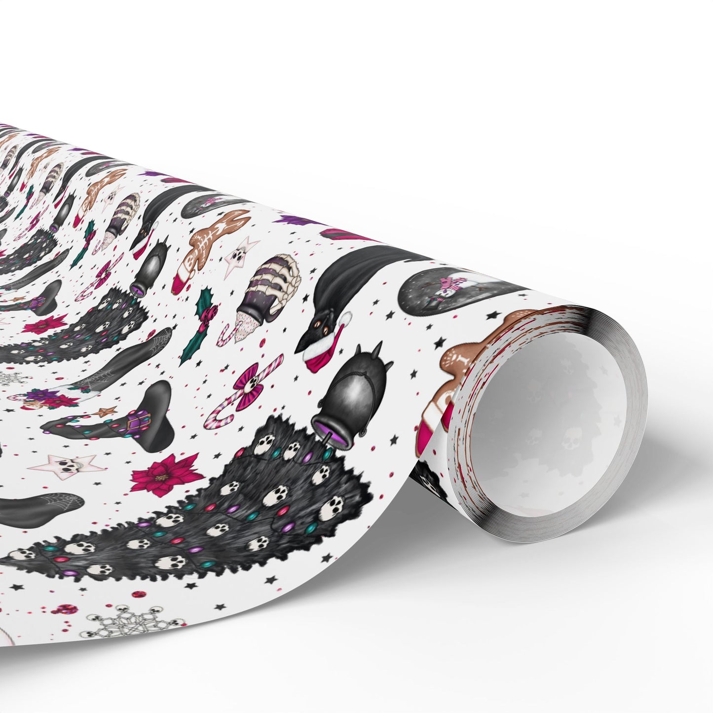 Creepy Christmas Wrapping Paper