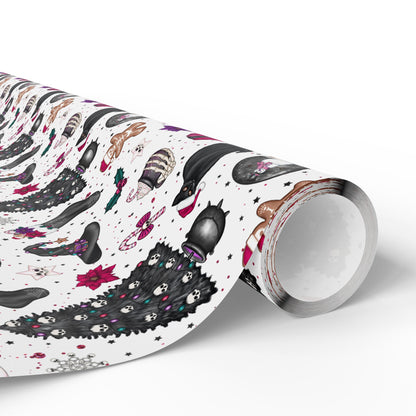 Creepy Christmas Wrapping Paper
