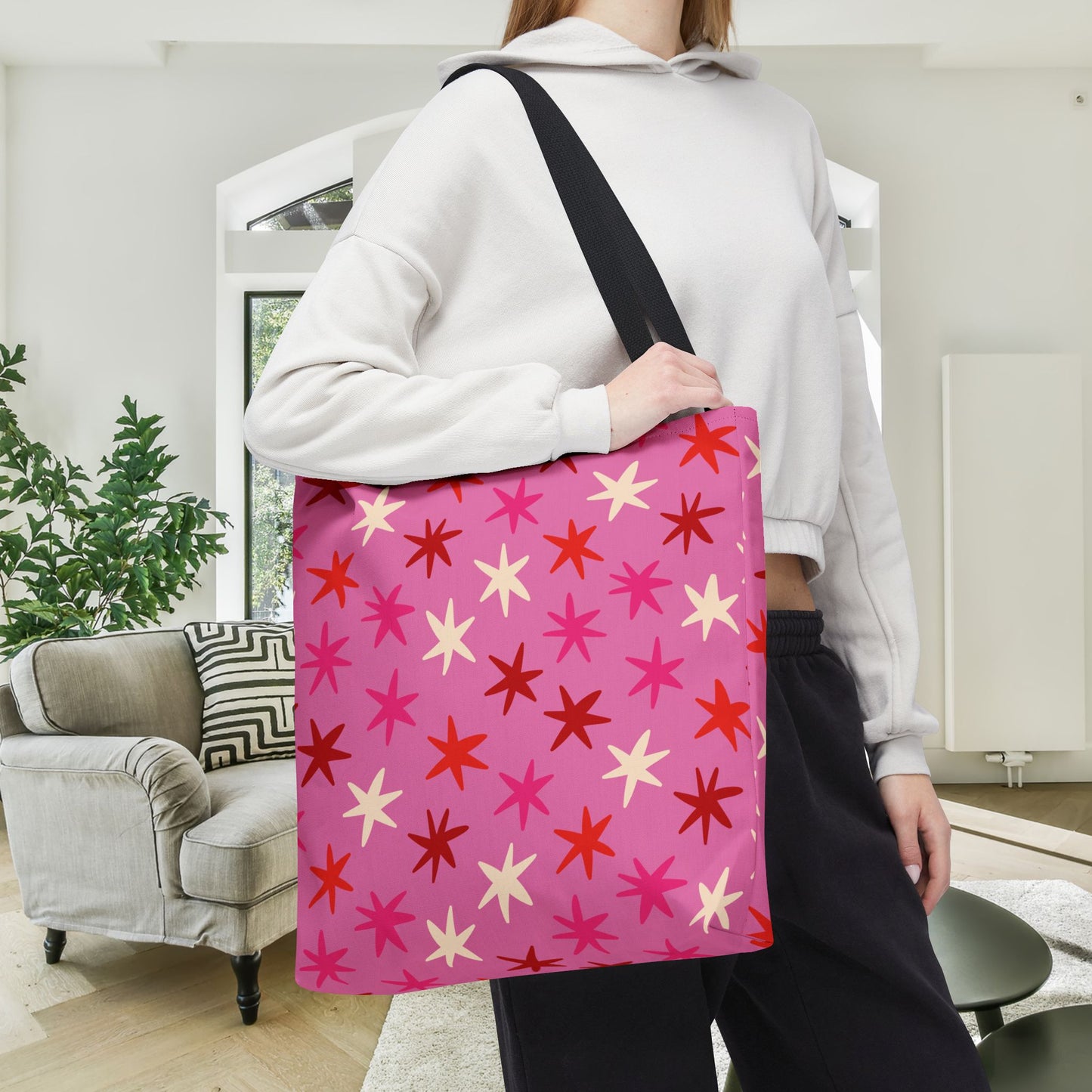 Love Sparks Canvas Tote Bag