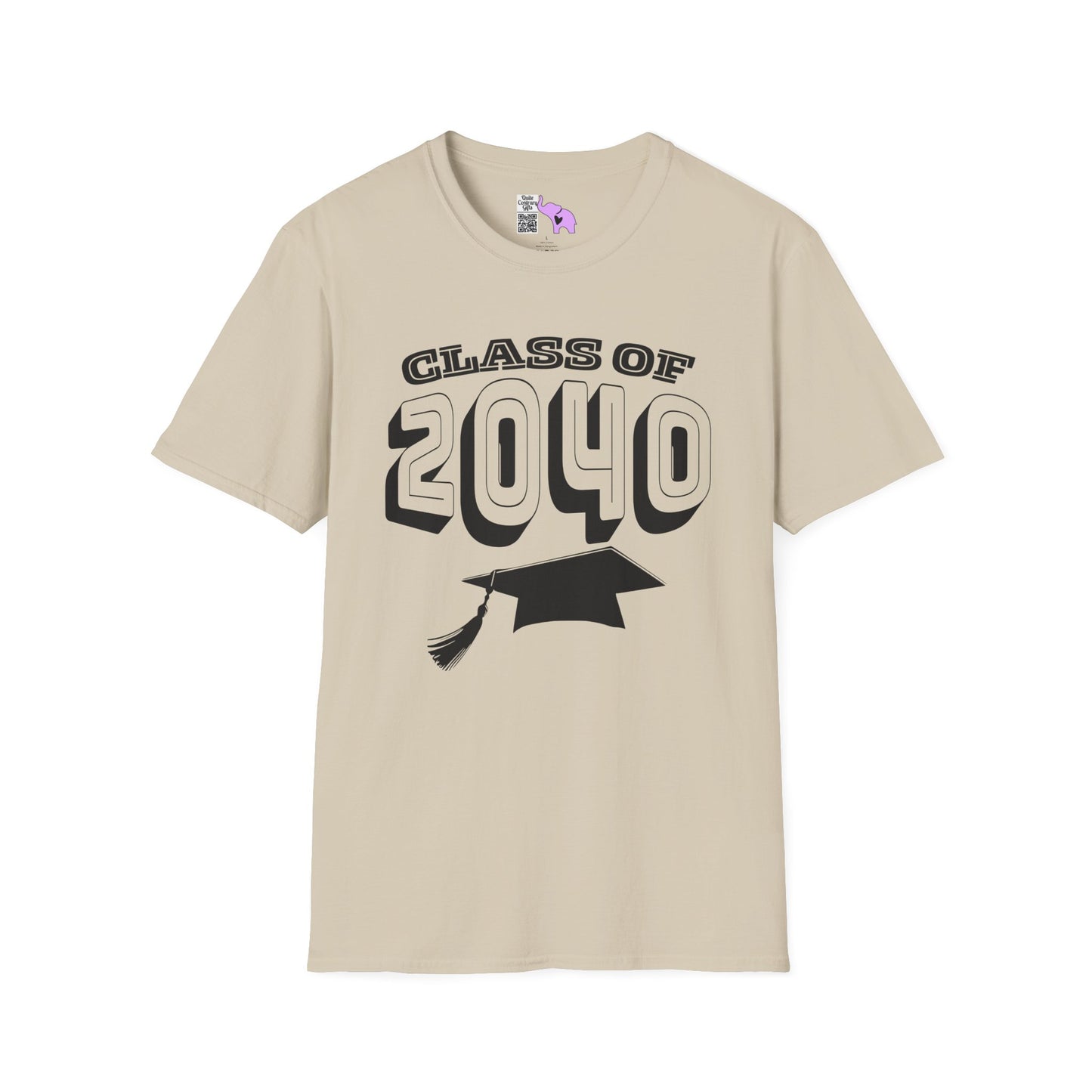 Class of 2040 T-shirt for 2026/27 Pre-K